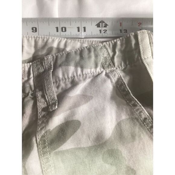 MOTHER The Shaker Chop Crop Sz 28 Desert Camo Frayed Hem - Picture 6 of 9